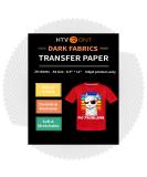 HTVRONT Heat Transfer Paper for T Shirts 20 Sheets  8.5 X 11 Printable Heat Transfer Vinyl  Vivid Color & Durable Iron on Transfer Paper for Dark Fabric Dark 20 Sheets - Buy Online on SooperMarket.com