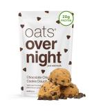 Oats Overnight Vegan Breakfast Shake - Chocolate Chip Cookie Dough Flavor - 20g Protein - High Fiber & Gluten-Free - Non GMO Oatmeal - 8 Pack (2.6 oz per meal) - Buy Online on SooperMarket.com