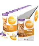 IAMS DELCHTS Kitten Wet Food - High-Quality Chicken in Sauce Multipack (24 x 85g) for Juniors 1-12 Months - International Shipping Available - Buy Online on SooperMarket.com