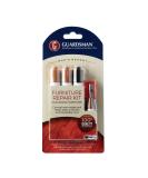 Guardsman Furniture Repair Kit - 3 Brown Tones - Touch-Up Scratches and Blemishes in Wood Furniture - Buy Online on SooperMarket.com