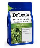 Dr Teal's Epsom Salt Soaking Solution, Relax & Relief, Eucalyptus and Spearmint, 3lbs, 48 Oz - Buy Online on SooperMarket.com