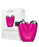 Geske |SmartAppGuided Microcurrent Face-Lifter |6 in 1 |Facial Lifting |Face & Jawline Trainer |Face lift |Anti -aging device |Microstrom against wrinkles |Double chin remover Magenta - Buy Online on SooperMarket.com