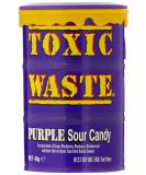 12 x Purple Toxic Waste Drum Candy Sweets - Ultra Sour Flavours (Grape BlackBerry Blueberry Blackcurrant & Black Cherry) - Buy Online on SooperMarket.com