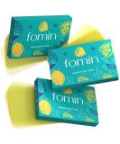 FOMIN Antibacterial Lemon Travel Soap Sheets - 300ct Dissolvable Hand Washing Mini Soap for Camping - Buy Online on SooperMarket.com
