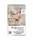 L'Or al Paris hair toner anti-yellow tint for cool blonde and intense shine without ammonia Pr f rence Le Blonding Pearly Boost - Buy Online on SooperMarket.com