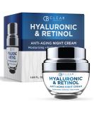 Hyaluronic Acid & Retinol Face Moisturizer | Anti-Aging Night Cream for Wrinkles & Fine Lines | Cruelty-Free Korean Skincare for All Skin Types - Buy Online on SooperMarket.com