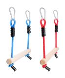 Lily's Things Monkey Bars for Kids(2 Pack) | Ninja Slackline Accessories for Slackline Obstacle Course | Monkey Bars for Backyard | Attachments to Most Any Home Playground Equipment Sets - Buy Online on SooperMarket.com