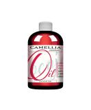 Japanese Camellia Seed Oil - 100% Pure, Unrefined, Cold Pressed, Non-GMO Bulk Carrier - 8 oz - for Skin, Hair, Nails, Body, Facial Hair - Hydrating Moisturizing Vegan Nourishing - Packaging May Vary - Buy Online on SooperMarket.com