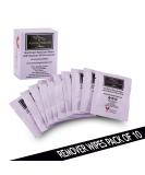 Karma Organic Natural Nail Polish Remover Wipes - 100% Soy Based, Non-Toxic, Vegan, Cruelty-Free - Pack of 10 - Buy Online on SooperMarket.com