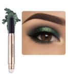 Enfuntins Shimmer Cream Eyeshadow Stick, Eye Brightener Stick Glitter Eyeshadow Crayon Pencil with Soft Smudger, Long Lasting Waterproof Highlighter Eye Shadow Makeup (11 Light Green Shimmer) - Buy Online on SooperMarket.com