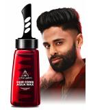 UrbanGabru Aqua Hair Comb Wax - 2-in-1 Men's Styling Wax for Strong Hold & Wet Look | 6.67 Fl Oz - International Shipping Available - Buy Online on SooperMarket.com