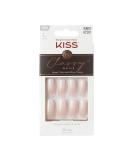KISS Classy French Nail Manicure Kit with Gel Finish  Long  Coffin Shaped  Includes Mini Nail File  Manicure Stick  28 Fake Nails & Pink Glue (Net Wt. 2 g)  Be-You-Tiful'  28 Count Be-you-tiful 28 Count (Pack of 1) - Buy Online on SooperMarket.com