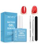 Professional Gel Nail Polish Remover | Quick & Easy 2-5 Min Removal | 4-Piece Set with Scraper | Gentle on Nails - Buy Online on SooperMarket.com