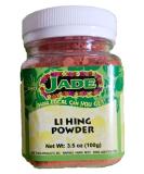 Jade Li Hing Mui Dried Plum Powder 3.5 oz - Authentic Flavor in Convenient Shaker Bottle - Buy Online on SooperMarket.com