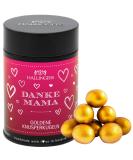 Hallingers Thanks Mama - Golden Knusperkugeln with Marc de Champagne | Perfect Mothers Day & Fathers Day Gift for Mom & Grandma | 150g Crisp Balls - Buy Online on SooperMarket.com