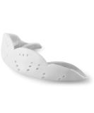 Sports Mouth Guard by SISU, Aero 1.6mm Mouthguard for Basketball, Soccer, Hockey, Lacrosse, Custom Fit for Youth and Adults Medium Snow White Mouthguard - Buy Online on SooperMarket.com