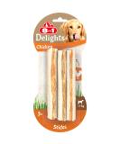 8in1 Delights Chicken Chew Sticks healthy chew snack for dogs 3 pieces 75 g (Pack of 1) Sticks (3 pieces) - Buy Online on SooperMarket.com