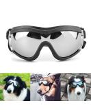 Namsan sunglasses for dogs adjustable dog glasses waterproof windproof dog motorcycle glasses protective glasses for medium/large dog black - Buy Online on SooperMarket.com