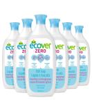 ECOVER Fragrance-Free Liquid Dish Soap 25 Fl Oz - Pack of 6 | Naturally Derived - Buy Online on SooperMarket.com