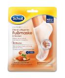 Scholl Expertcare intensive nourishing foot mask in socks with honey and almond 1 pair of disposable socks 2 pieces (1 pack) - Buy Online on SooperMarket.com
