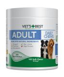 Vets Best Daily Soft Chews for Adult Dogs - 180 Chews | Premium Dog Supplements - International Shipping Available - Buy Online on SooperMarket.com