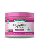 Natures Truth Professional Collagen Cream Skin Care Cream  White  4 Ounce - Buy Online on SooperMarket.com