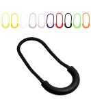 40 Colorful Zipper Pendants - 60x30mm Nylon Replacement Zippers Set for Repair - Threading Accessories - Buy Online on SooperMarket.com