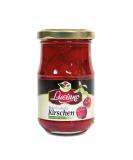 Luciano Cocktail Cherries 125g - Maraschino cocktail cherry without stone sour cherries in a glass with stem preserved in syrup - Buy Online on SooperMarket.com