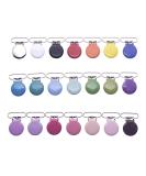 Sutoyuen 42pcs Metal Round Suspender Clips for DIY Pacifier Chains & Jewelry Accessories - Buy Online on SooperMarket.com