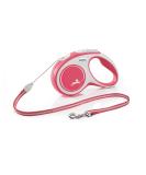 Buy Flexi Dog Leash - Extendable Soft Handle 3/5/8m 20kg Capacity Red Small - International Shipping - Buy Online on SooperMarket.com