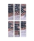 6 Piece Set Nail Art Stamping Stamp Template Stencils for Nails Nails and Stamp Stamper Scraper Manicure for Nails - Buy Online on SooperMarket.com