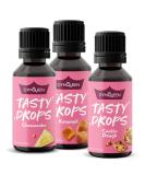 Buy GymQueen Tasty Drops - 3 Pack (30ml each) - Cookie Dough Cheesecake Caramel - Calorie-Free Flavor Enhancers - Top Seller - Buy Online on SooperMarket.com
