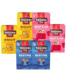 Tea Variety Bundle Containing Yorkshire Tea Malty Biscuit 125g Toast & Jam 125g Decaf Bedtime 100g 40 tea bags each (6 Pack) - Buy Online on SooperMarket.com