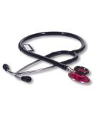 Buy Acoustic Stethoscope for Doctors & Medical Students - Lightweight Flexible Tube Soft Ear Knobs (Black) - International Shipping - Buy Online on SooperMarket.com