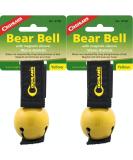 Coghlan's Bear Bell Yellow 2-Pack with Magnetic Silencer & Loop Strap - Essential Animal Warning for Outdoor Adventures - Buy Online on SooperMarket.com
