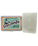 Gentleman Jon 3.7 Ounce Alum Block in Plastic Case | Upgrade Your Shave - Soothing Aftershave Solution for Shaving Razor Burn Relief - Travel Friendly Durable Plastic Case Included - Buy Online on SooperMarket.com