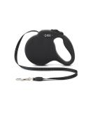 Buy DDOXX Black Dog Leash - Reflective Nylon Bite-Proof 4M Up to 10kg - Stable Roller Break & Lock System | International Shipping - Buy Online on SooperMarket.com