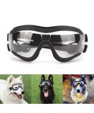 NAMSAN Dog Goggles Transparent Pet Sunglasses Waterproof Windproof Eye Protection for Large/Medium Dog Clear - Buy Online on SooperMarket.com