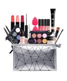 FantasyDay All-in-one Makeup Set Gift Surprise | Complete Women's Makeup Kit with Eyeshadow, Lipstick, Blush, Foundation, and Brushes | Cosmetic Essentials Starter Bundle for a Flawless Look - Buy Online on SooperMarket.com