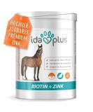 Ida plus biotin + zinc - all -round supply - high -dose - comparison winner - Premium zinc for horses - improves hoof quality - for skin fur & immune system - for mauke hoof problems & more - 750g - Buy Online on SooperMarket.com