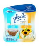 Glade PlugIns Scented Oil Air Freshener Refill - Clean Linen & Sunny Days (2 x 1.34 oz) | International Shipping Available - Buy Online on SooperMarket.com