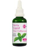 PINK SUN Stevia Liquid Pure Sweetener Drops 50ml Unflavoured Neutral (or Vanilla Strawberry Coconut Caramel Flavour) Natural Sugar Alternative Replacement Low Carb Alcohol Free Zero Calories Pure Unflavoured - Buy Online on SooperMarket.com