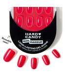 Hard Candy Press On Nails Fire Red | Short Round Fake Nails Gel-Like Shine | 30 Nail Kit with Glue & Reusable Case | Pack of 24 - Buy Online on SooperMarket.com