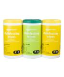 Amazon Basics Disinfecting Wipes, Lemon Scent & Fresh Scent, Sanitizes/Cleans/Disinfects/Deodorizes, 85 Count: Pack of 3 (Previously Solimo) (Packaging May Vary) - Buy Online on SooperMarket.com