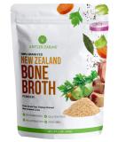 Antler Farms 100% Grass Fed New Zealand Bone Broth Powder 200g - 40 Servings | Slow Cooked, Gently Dried, Light Flavor | No Hormones, Antibiotics, GMOs - Buy Online on SooperMarket.com