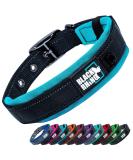 Black Rhino Comfort Collar | Super Soft Neoprene Dog Collar for All Breeds | Adjustable Reflective & Weatherproof - Large (Sports Blue/Gray) - Buy Online on SooperMarket.com