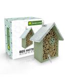 Garden Locker Wild Bee House Insect Home Bug Hotel in Green with Metal Roof Small Bug House with Cleaning Brush & Gift Box Attracts Bees Butterflies & many other Bugs & Insects - Buy Online on SooperMarket.com