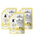 J.R. Watkins Gel Hand Soap Refill Moisturizing Hand Wash All Natural Alcohol-Free Cruelty-Free USA Made Lemon 34 Fl Oz 3 Pack Lemon 34 Fl Oz (Pack of 3) - Buy Online on SooperMarket.com