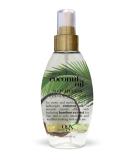 OGX Nourishing + Coconut Oil Weightless Hydrating Oil Hair Mist, Lightweight Leave-In Hair Treatment with Coconut Oil & Bamboo Extract, Paraben & Sulfate Surfactant-Free, 4 fl oz Hydrating Oil Mist - Buy Online on SooperMarket.com