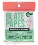 Blate Papes Edible Film Pouches, 120 Count | Gel Film Bags for Taking Herbs and Supplements 120 Count (Pack of 1) - Buy Online on SooperMarket.com